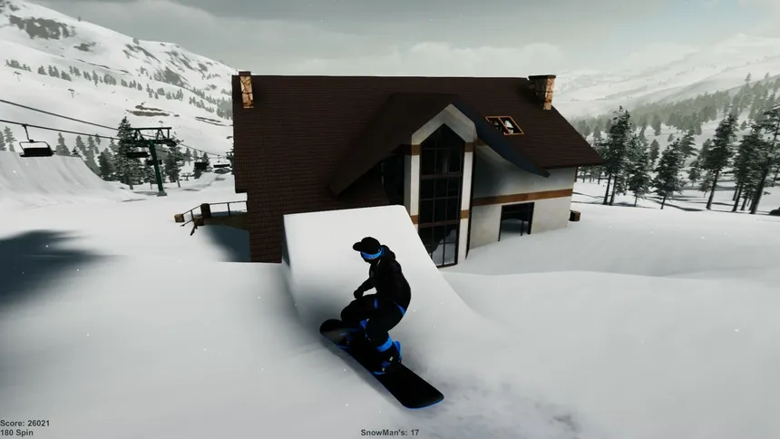 Скриншот 6 к игре SNWBRD: Freestyle Snowboarding