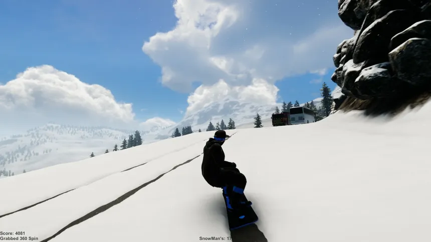 Скриншот 8 к игре SNWBRD: Freestyle Snowboarding