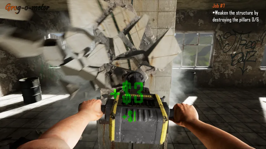 Скриншот 1 к игре Demomen Ltd. - Demolish And Construction Simulator