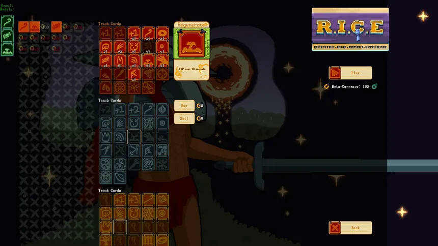Скриншот 4 к игре RICE - Repetitive Indie Combat Experience