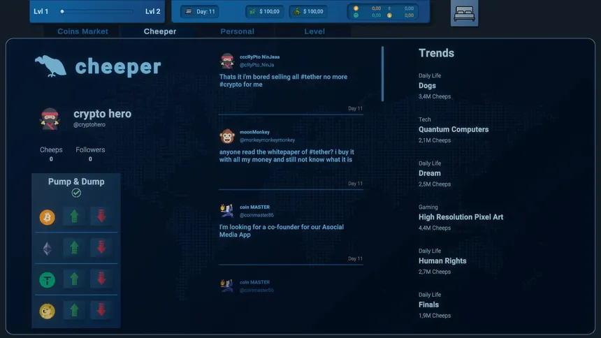 Скриншот 1 к игре Coin Trader Simulator