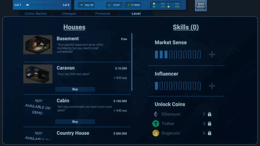 Скриншот 2 к игре Coin Trader Simulator