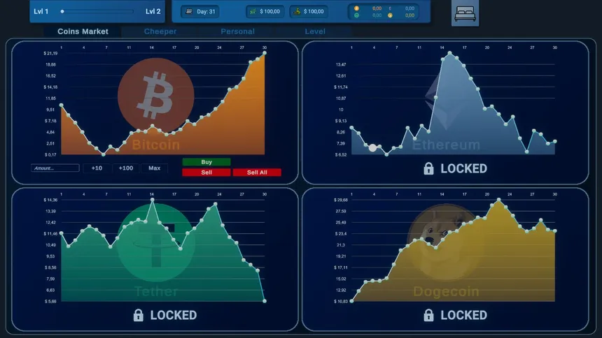 Скриншот 3 к игре Coin Trader Simulator
