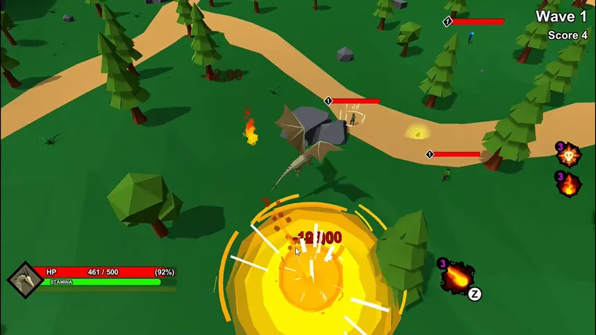 Скриншот 1 к игре Ancient Guardians: The Dragon