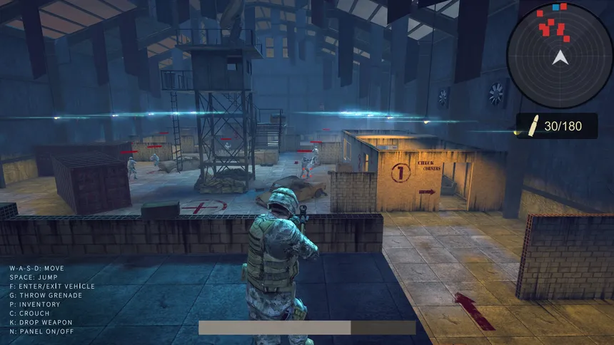 Скриншот 1 к игре Army War: Shooting Simulator