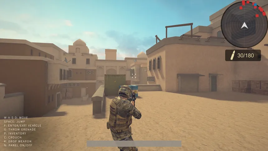 Скриншот 2 к игре Army War: Shooting Simulator