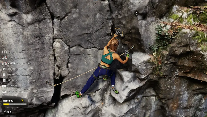 Скриншот 1 к игре New Heights: Realistic Climbing and Bouldering