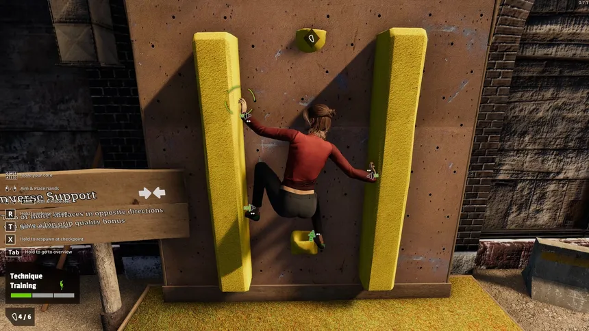 Скриншот 3 к игре New Heights: Realistic Climbing and Bouldering