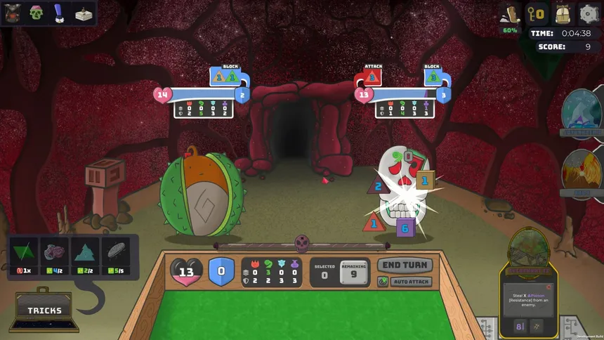 Скриншот 1 к игре Diceheart