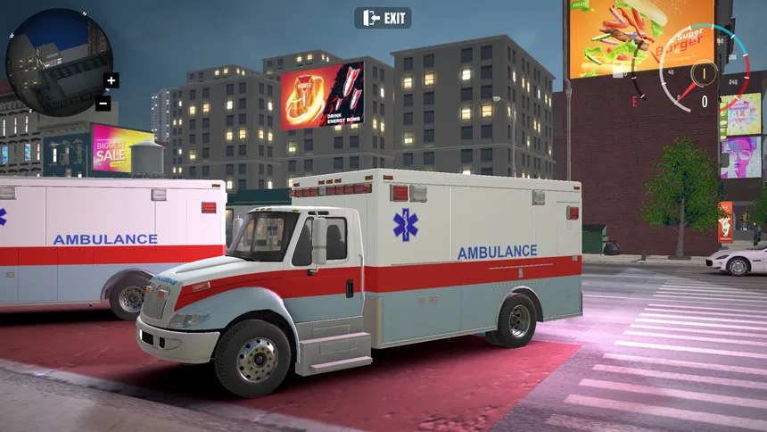 Скриншот 3 к игре City Ambulance Car Driving
