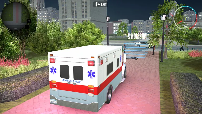 Скриншот 5 к игре City Ambulance Car Driving
