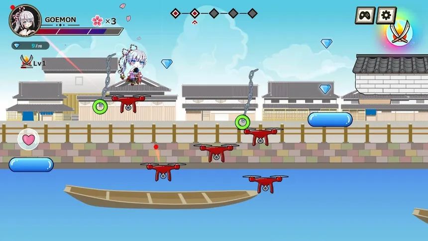 Скриншот 3 к игре 怪盗探偵ブロンドレディ
