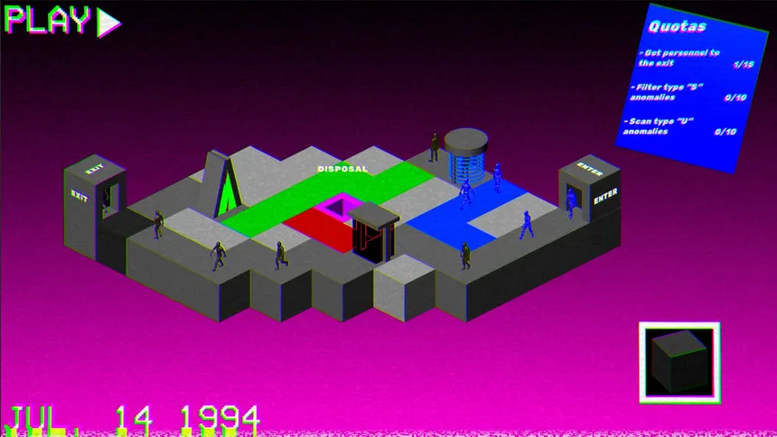 Скриншот 4 к игре Intake : Anomalous Occurrence Management Training