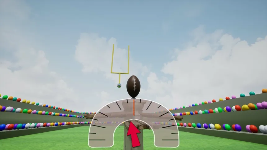 Скриншот 3 к игре Pigskin Punter!