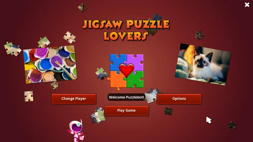 Скриншот 1 к игре Jigsaw Puzzle Lovers
