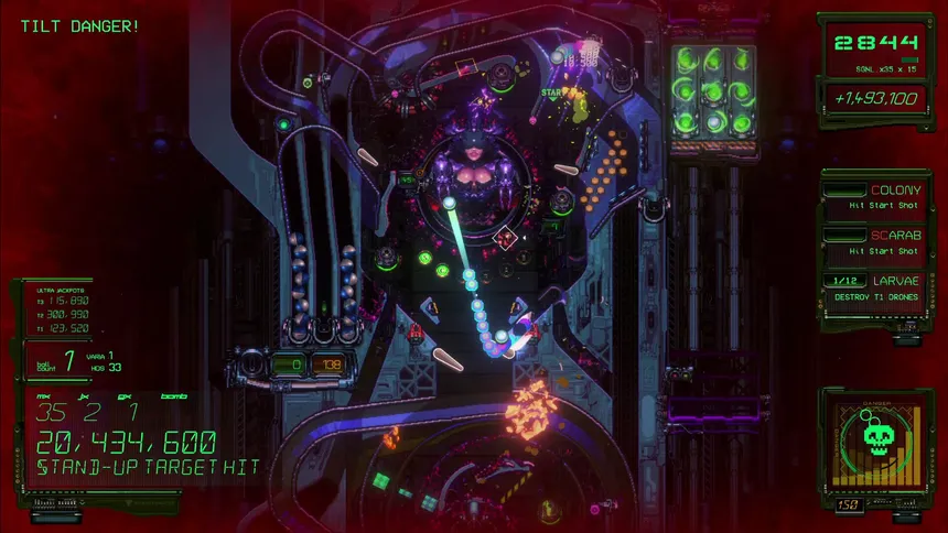 Скриншот 3 к игре XENOTILT: HOSTILE PINBALL ACTION