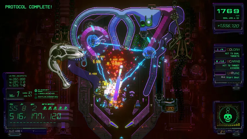 Скриншот 4 к игре XENOTILT: HOSTILE PINBALL ACTION