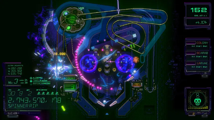 Скриншот 6 к игре XENOTILT: HOSTILE PINBALL ACTION