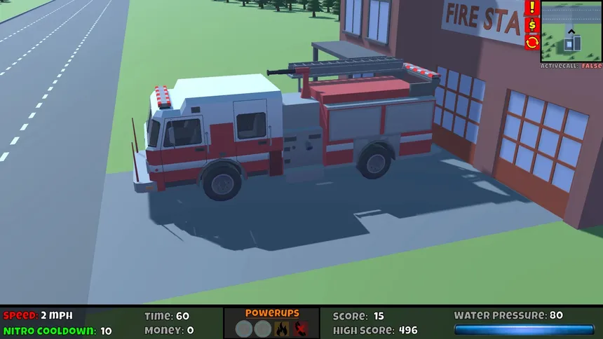Скриншот 1 к игре Nitrous Firetruck