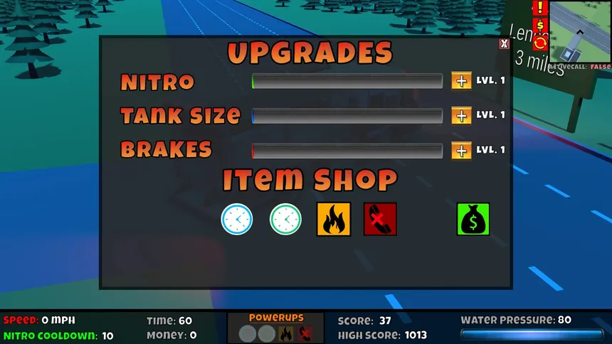 Скриншот 5 к игре Nitrous Firetruck