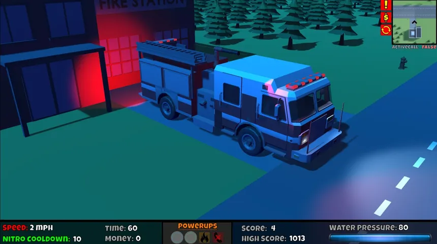 Скриншот 6 к игре Nitrous Firetruck