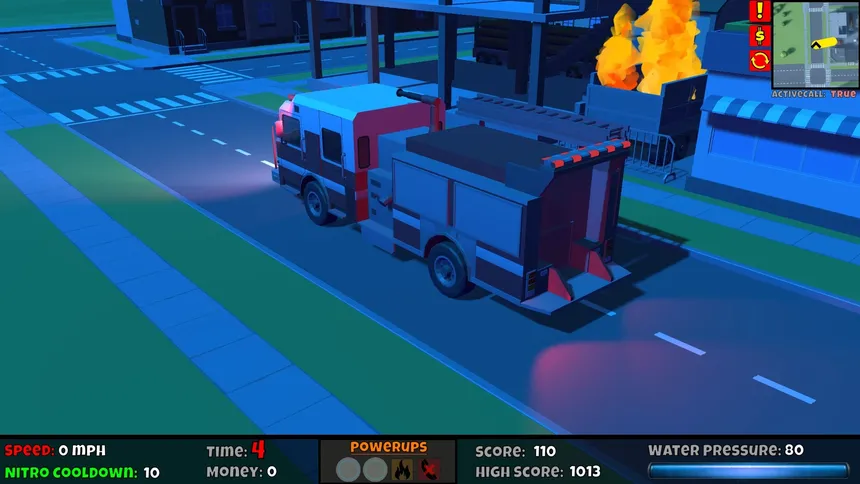 Скриншот 7 к игре Nitrous Firetruck