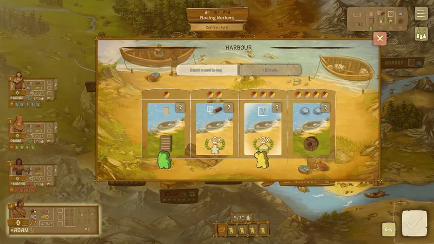 Скриншот 2 к игре Stone Age: Digital Edition