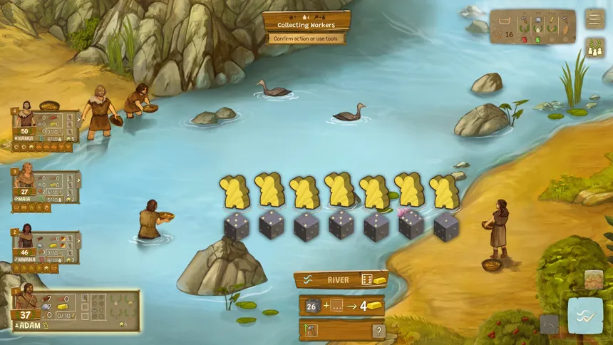 Скриншот 5 к игре Stone Age: Digital Edition