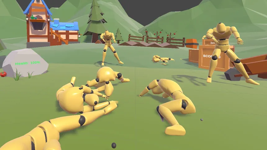 Скриншот 3 к игре Banana Attack VR