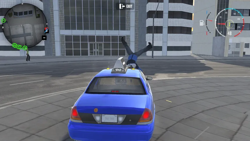 Скриншот 2 к игре Taxi Driver Simulator: Car Parking