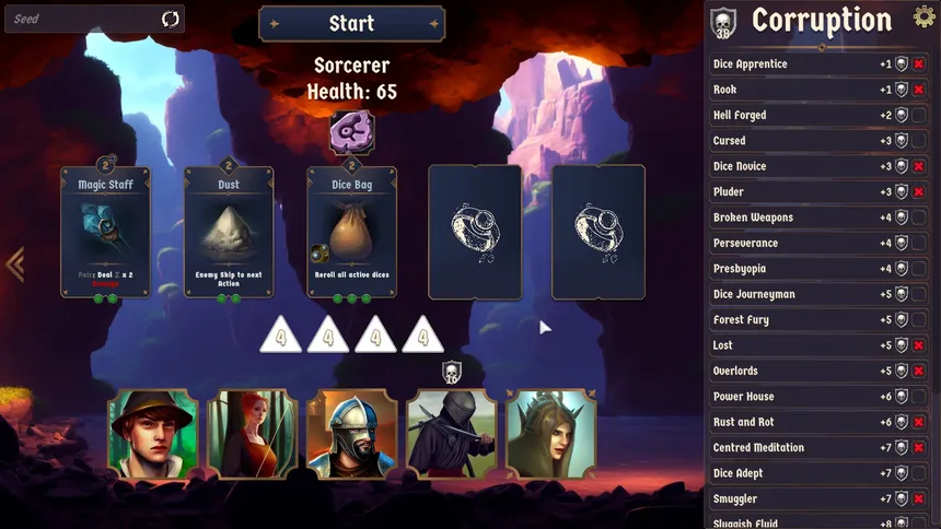 Скриншот 4 к игре Dice Hero: The Unoriginal Story