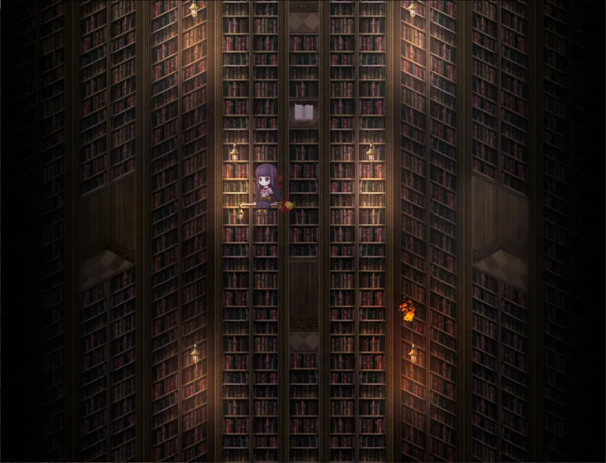 Скриншот 3 к игре 幻夜图书馆 - Library of Phantom Night