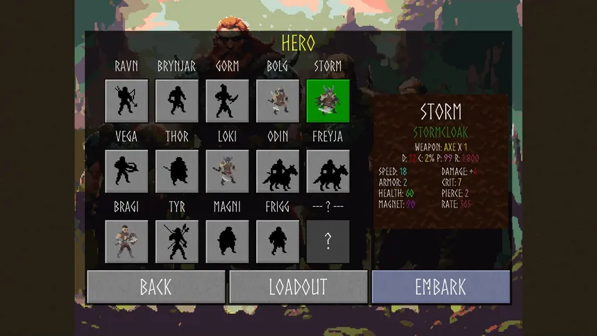 Скриншот 7 к игре Ragnarok Survivors: Valhalla