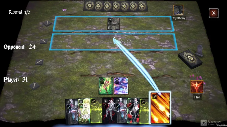 Скриншот 3 к игре Anime Knight: Card Game