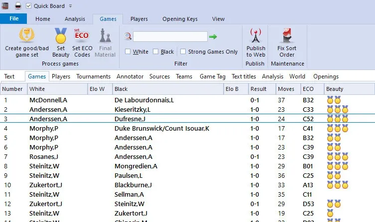 Скриншот 2 к игре ChessBase 17 Steam Edition