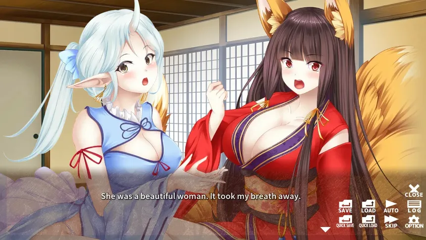 Скриншот 3 к игре 没落陰陽絵巻 - Tale of the fallen Onmyoji -
