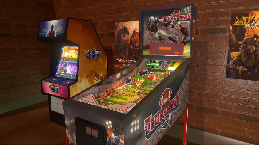 Скриншот 2 к игре Touchdown Pinball