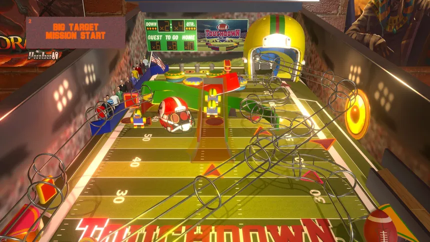 Скриншот 6 к игре Touchdown Pinball