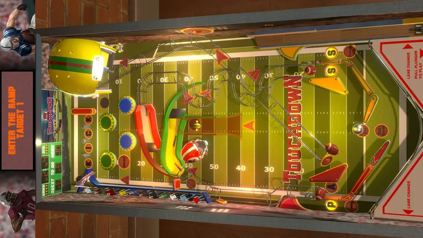 Скриншот 8 к игре Touchdown Pinball