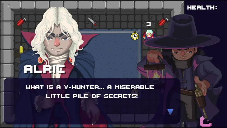 Скриншот 2 к игре V-Hunter Puzzler Dx