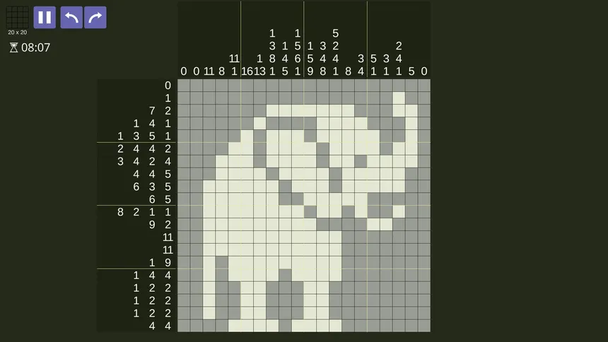 Скриншот 1 к игре NONOTOWN: Nonogram Logic Puzzle