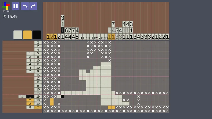Скриншот 4 к игре NONOTOWN: Nonogram Logic Puzzle