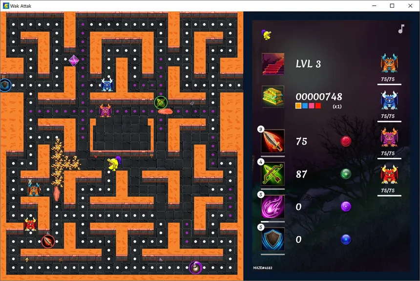 Скриншот 2 к игре Wak Attak