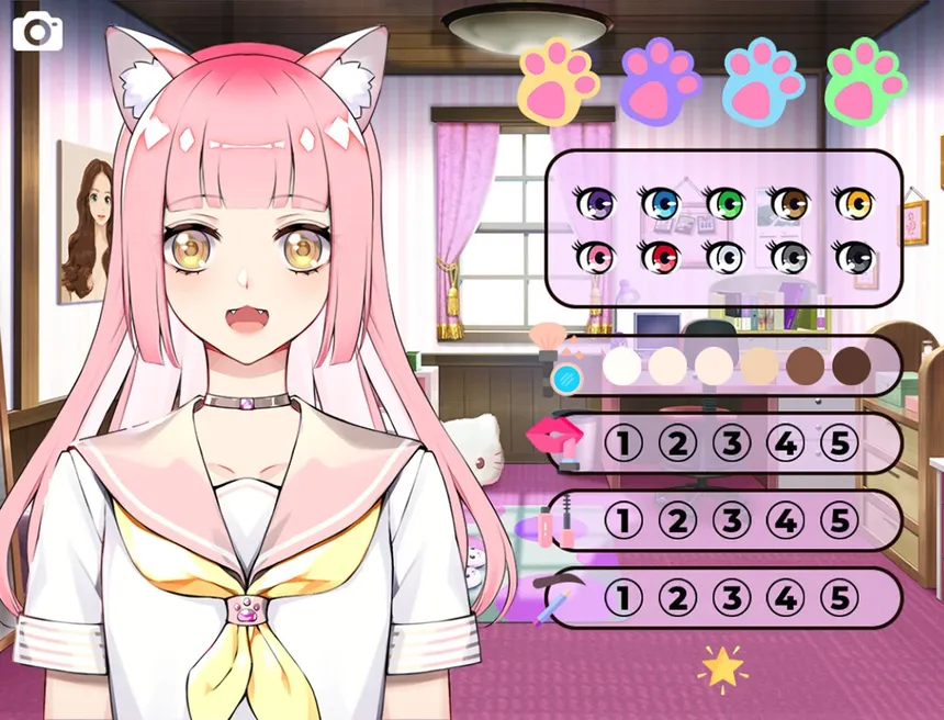 Скриншот 2 к игре Cat Girl Creator