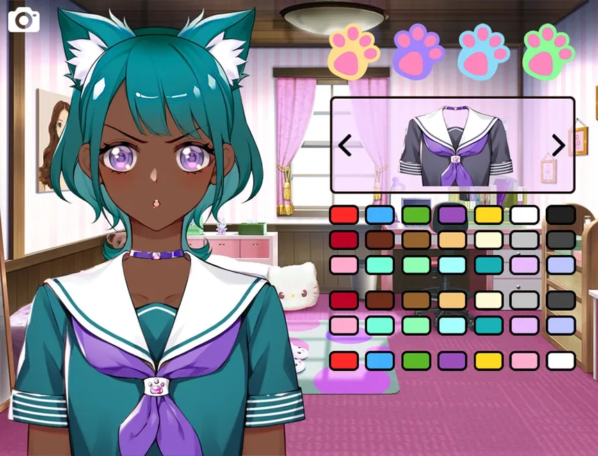 Скриншот 4 к игре Cat Girl Creator