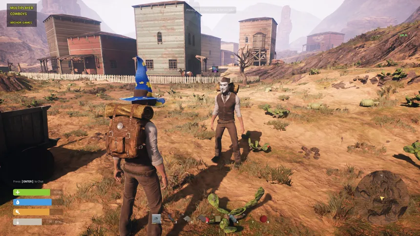 Скриншот 1 к игре Multiplayer Cowboys