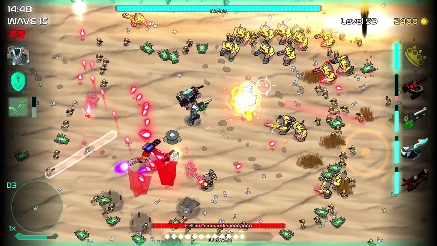 Скриншот 1 к игре Armechgeddon