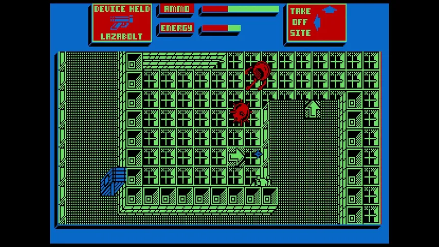 Скриншот 2 к игре The Final Matrix (CPC/Spectrum)