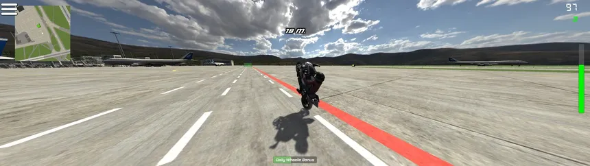 Скриншот 1 к игре Wheelie King 5