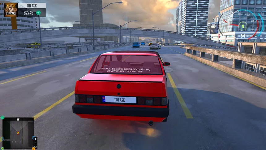 Скриншот 6 к игре Tofas Sahin: Online Car Driving
